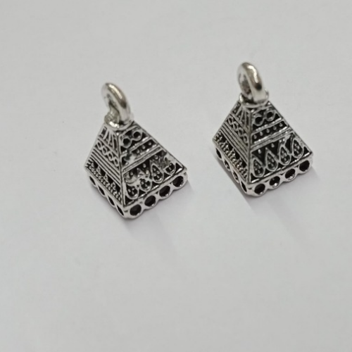 Oxidised Silver Jhumka Base (VB-01JB)
