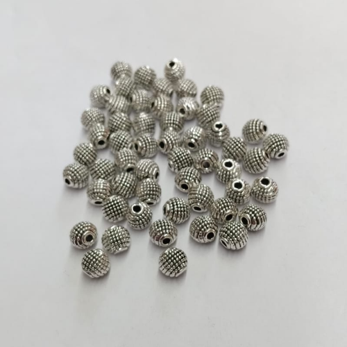 Oxidised Silver Beads (VB-14OXSB)