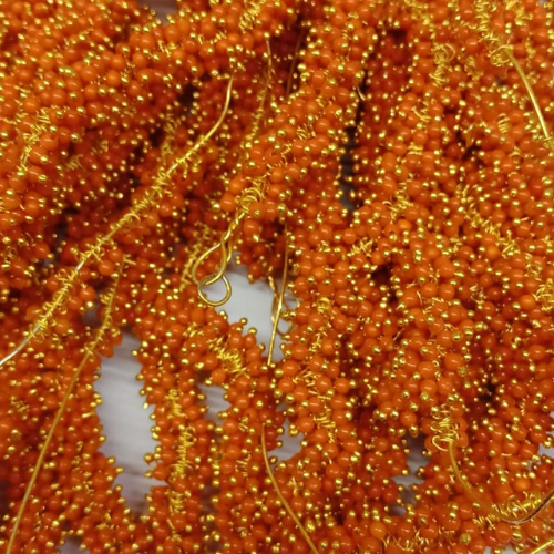 10gm Orange Loreals| Loreals for Jewellery Making