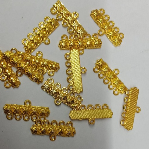 5-Hole Gold Connector