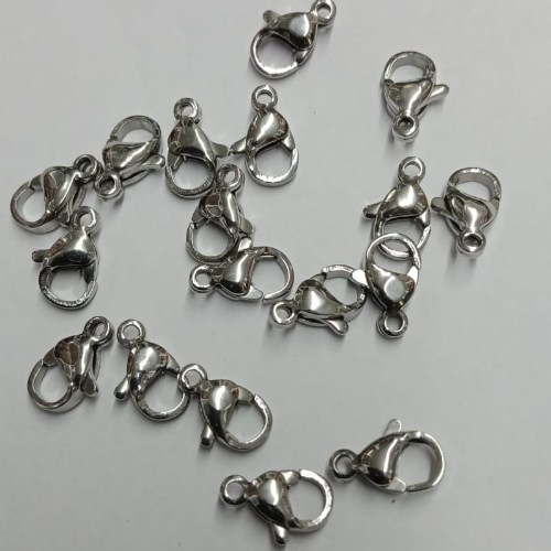 Stainless steel Lobster clasp- (Silver)