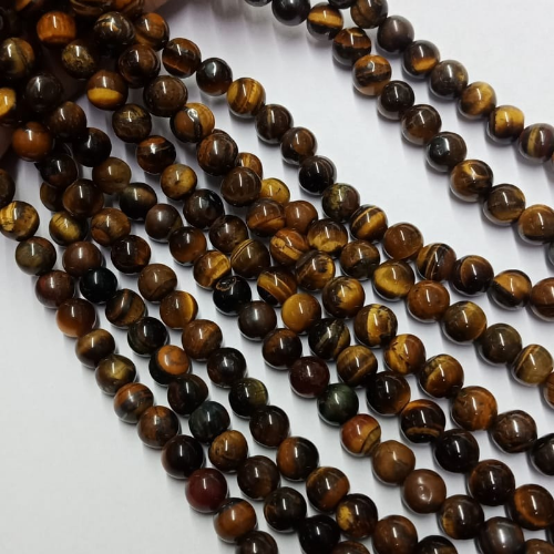 6mm Tiger Eye Beads