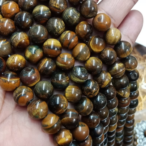 10mm Tiger Eye Beads