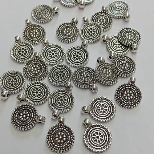 Oxidised Silver Charms (VB-001OXSC)