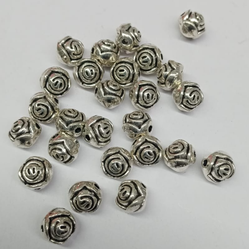 Oxidised Silver Beads (VB-50OXSB)
